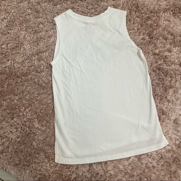 Nike | white holographic logo sportswear tank - Picture 4 of 6